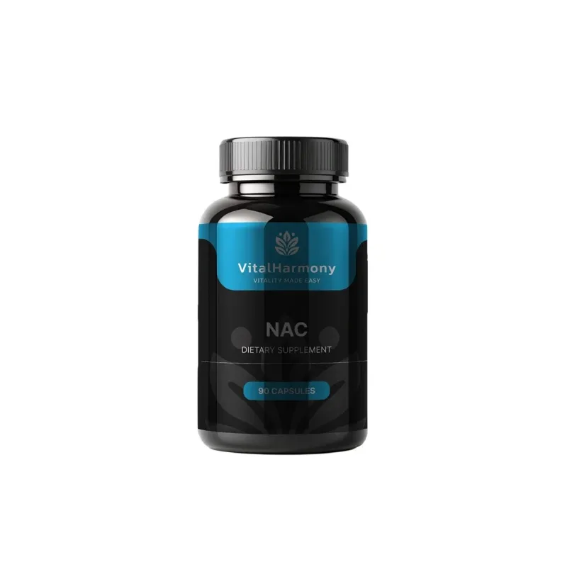VitalHarmony NAC ( N-acetyl - L- cysteine ) 90 caps