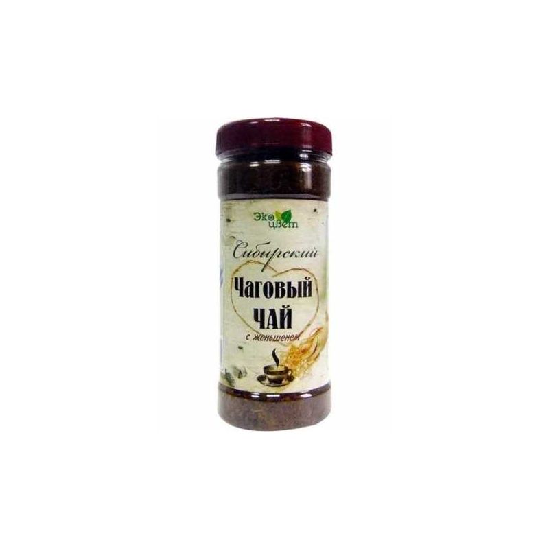 MUST PÄÄSIKU SIBERI ŽENŠENNIGA TEE 90G ( chaga + zhenshen )(чага+женьшень)