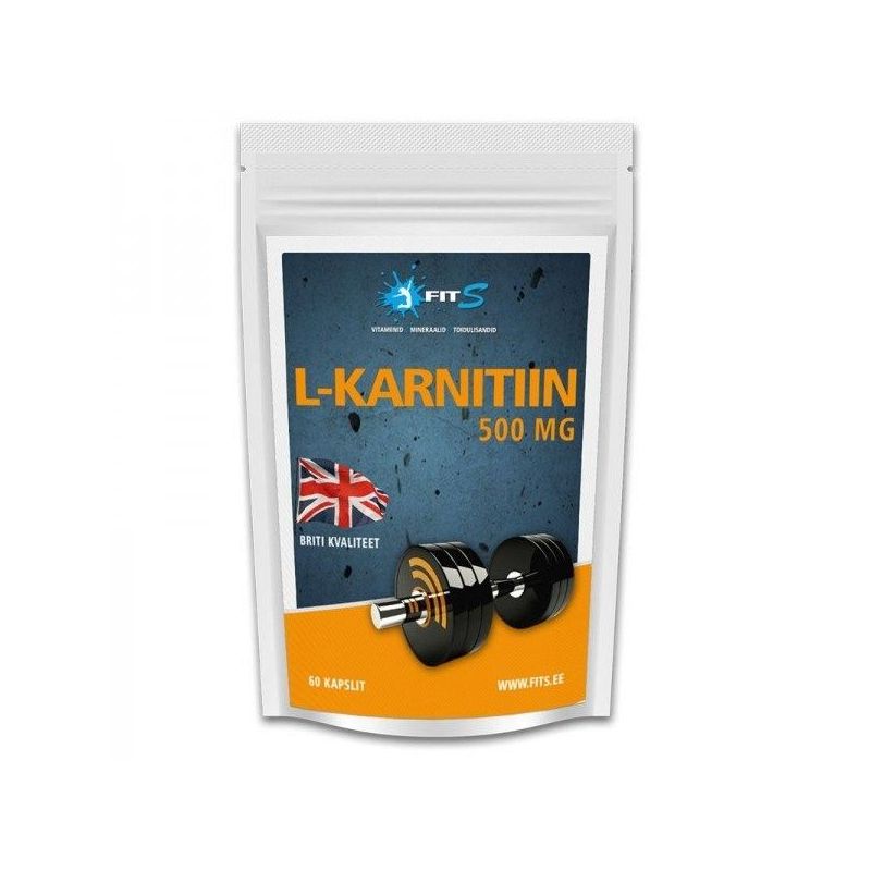 FITS  Atsetüül-L-karnitiin 500mg kapslid 60tk
