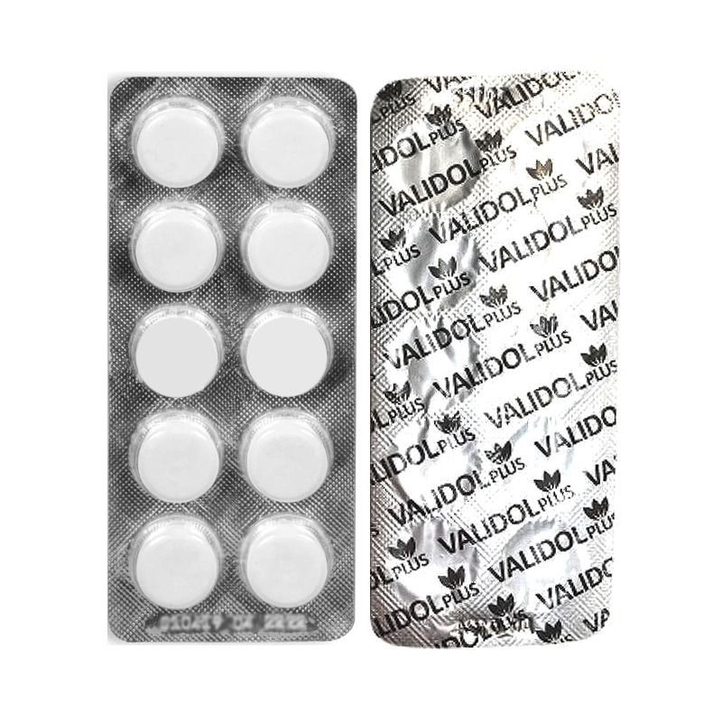 Validol 10 tabletti "Kardiovaskulaarne tugi ja stressi leevendamine" 50 mg