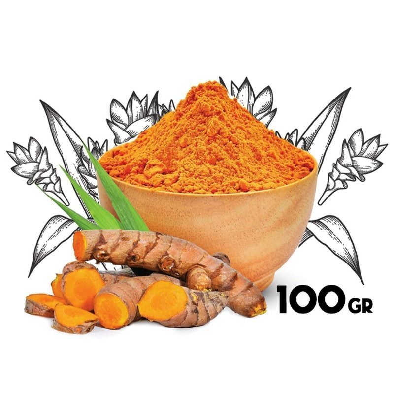 Jauhettu kurkuma 100 g - Intia
