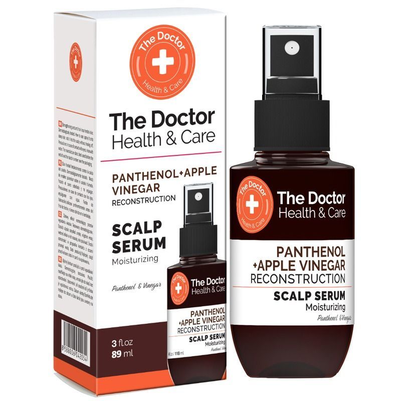 "The Doctor" Juukseseerum pantenooli ja õunasiidri äädikaga. Taastav. 89 ml