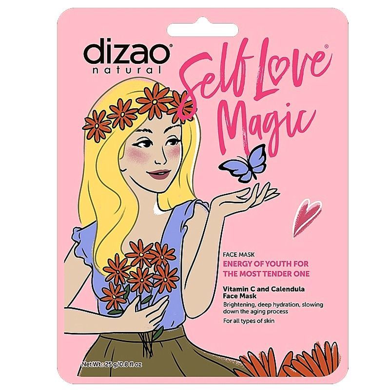 "DIZAO" NÄOMASK C-VITAMIINI JA SAIALILLEGA, 25g