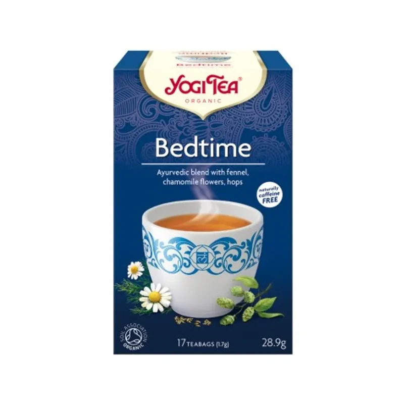 Yogi Tea Bedtime — Luomu yrttitee iltaan, 17x1,8 g