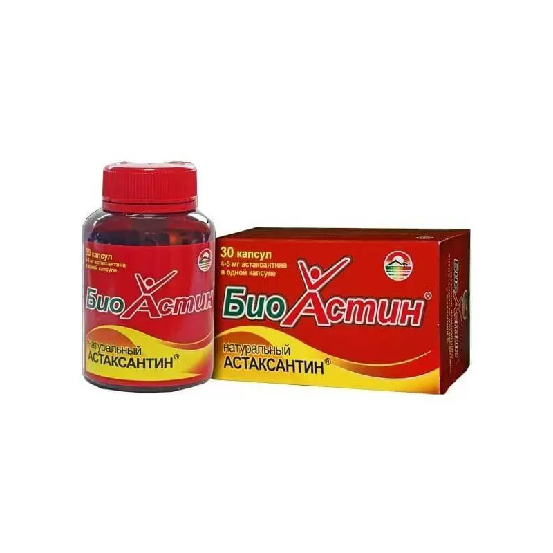 BIOASTIN  Astaxanthin 30KAP. 