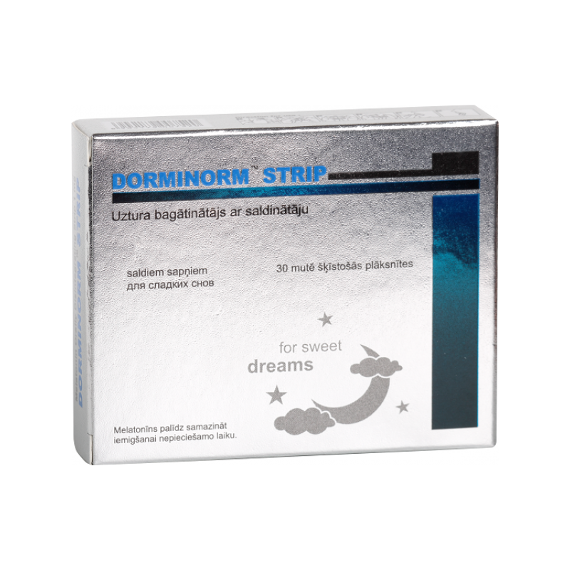DORMINORM STRIP SUUS SULAVAD PLAADID UNEKS N30 - Unifarma