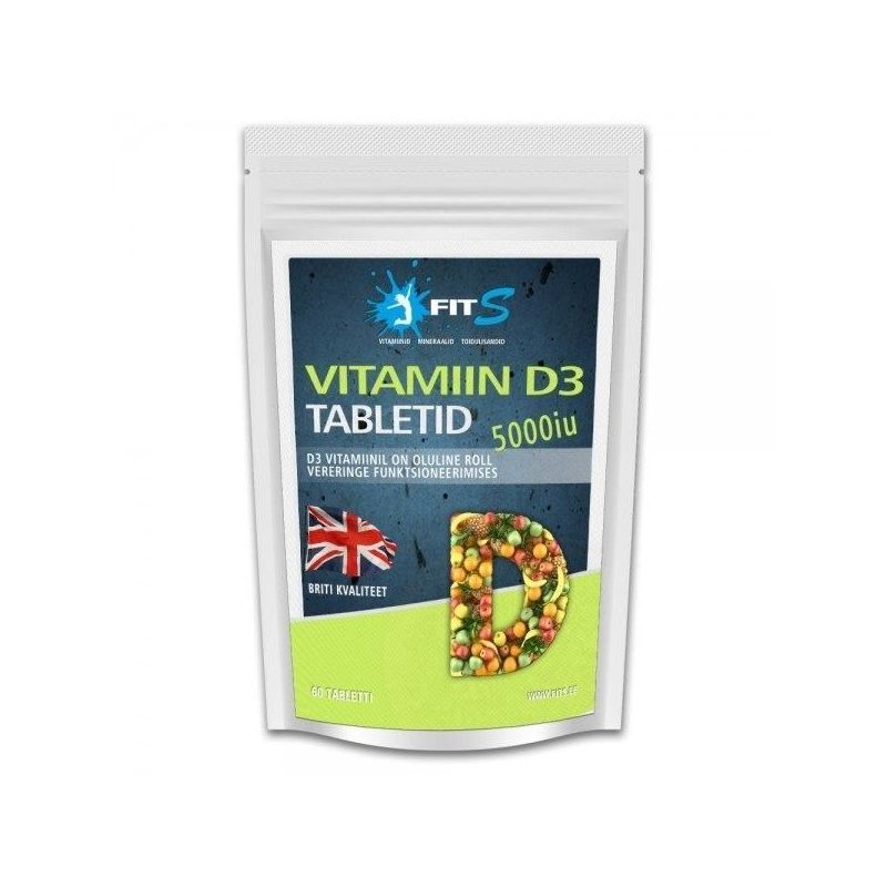 FITS  Vitamiin D3 5000ui  №60 