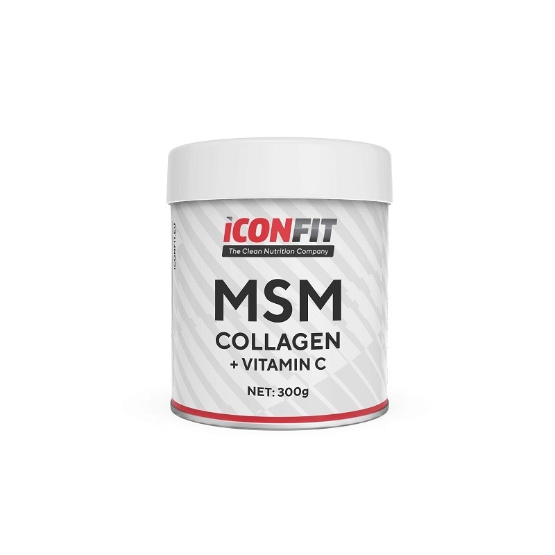 ICONFIT MSM collagen + vit. C 300g Watermelon
