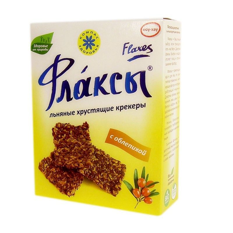 Kreekerid astelpajuga 150 g - Flaxes
