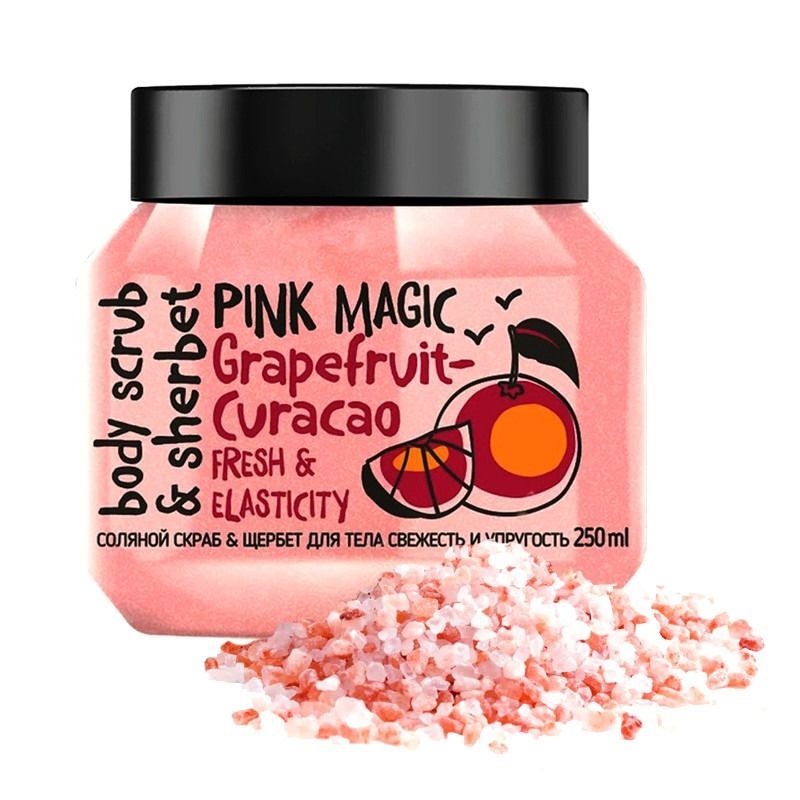 MONO LOVE BIO GRAPEFRUIT-CURACAO (HIMALAAJA SOOL+GREIP+E-VITAMIIN) VÄRSKENDAV SOOLA KEHAKOORIJA 250M