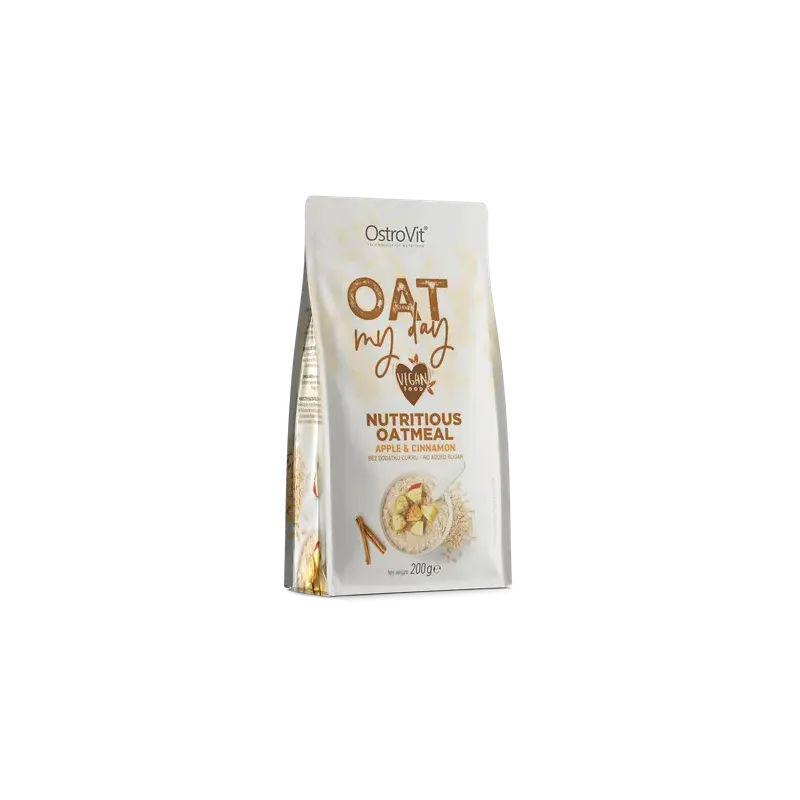 Oat My Day omena-kaneli pikakaurahiutalesekoitus, 200 g - OstroVit