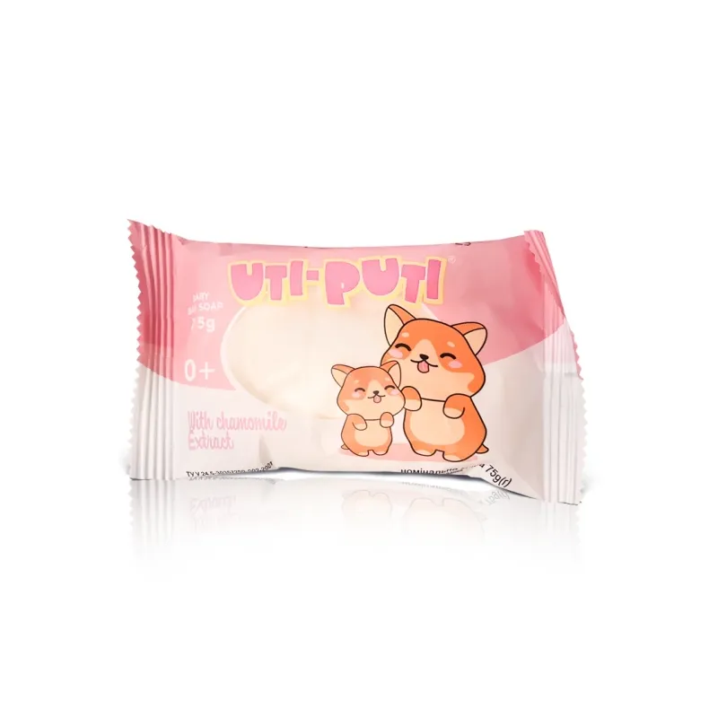 "Uti-Puti" lasten saippua kamomillauutteella, 75 g-Slobozanski Molovar