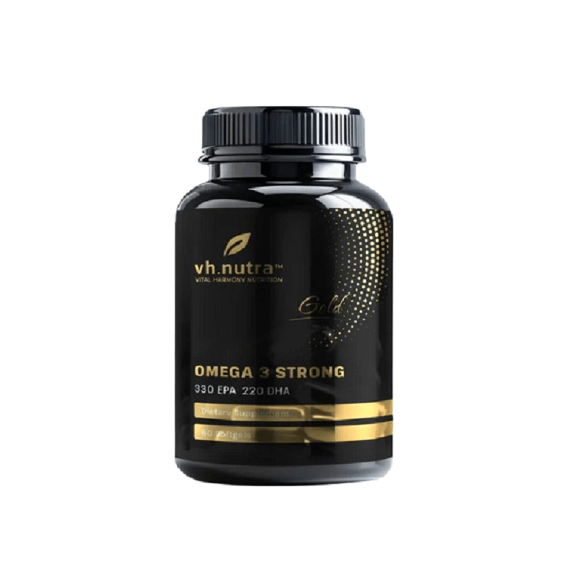 VH.NUTRA Gold Omega 3 Strong kapselit N60