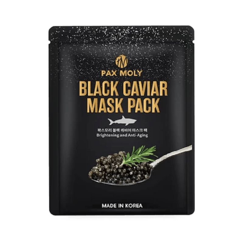 Veido kaukė su juodaisiais ikrais 25 ml - Pax Moly
