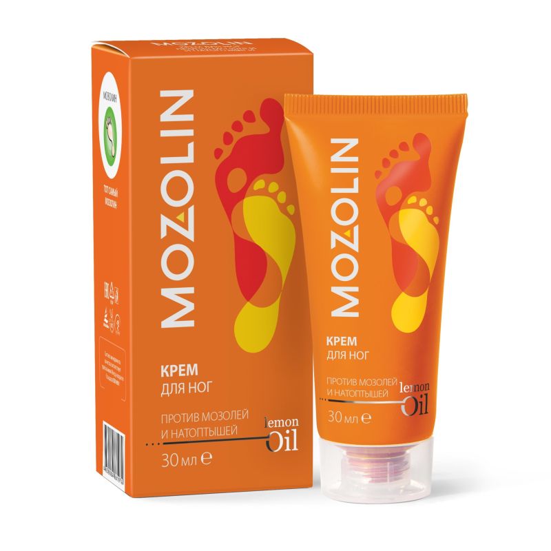 MOZOLIN PEHMENDAV ANTIBAKTERIAALNE JALAKREEM. 50 ML. DVE LINII.