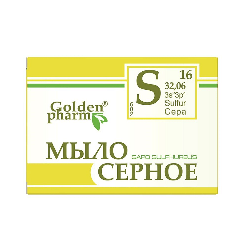 Sieros muilas 70 g - Golden Pharm