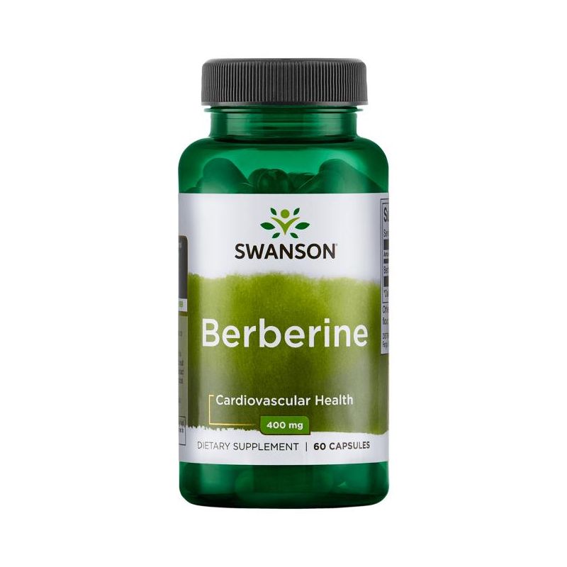 KAPSLID BERBERINE 400MG N60 SWANSON