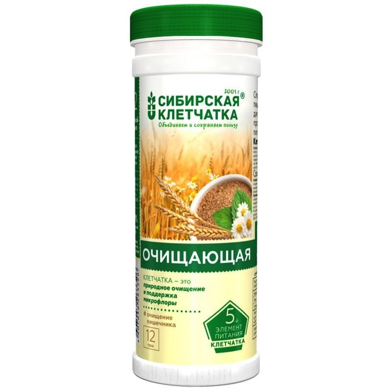 Сибирская Клетчатка Очищающая 170г