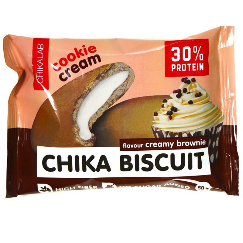 CHIKALAB Cookies Biskviit-kreemjas brownie 50g