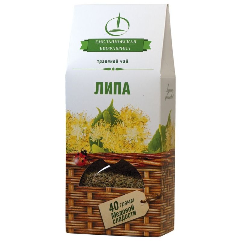 Pärna tee  100 g EMELJANOVSKAJA BIOFABRIKA