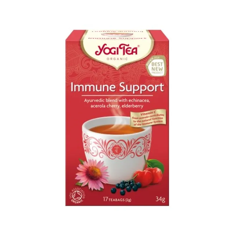 Yogi Tea imuniteto palaikymui, 17×2 g