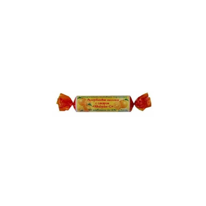 ASKORBINKA+ (Apelsin) N10  KVADRAT-C (VITAMIR)