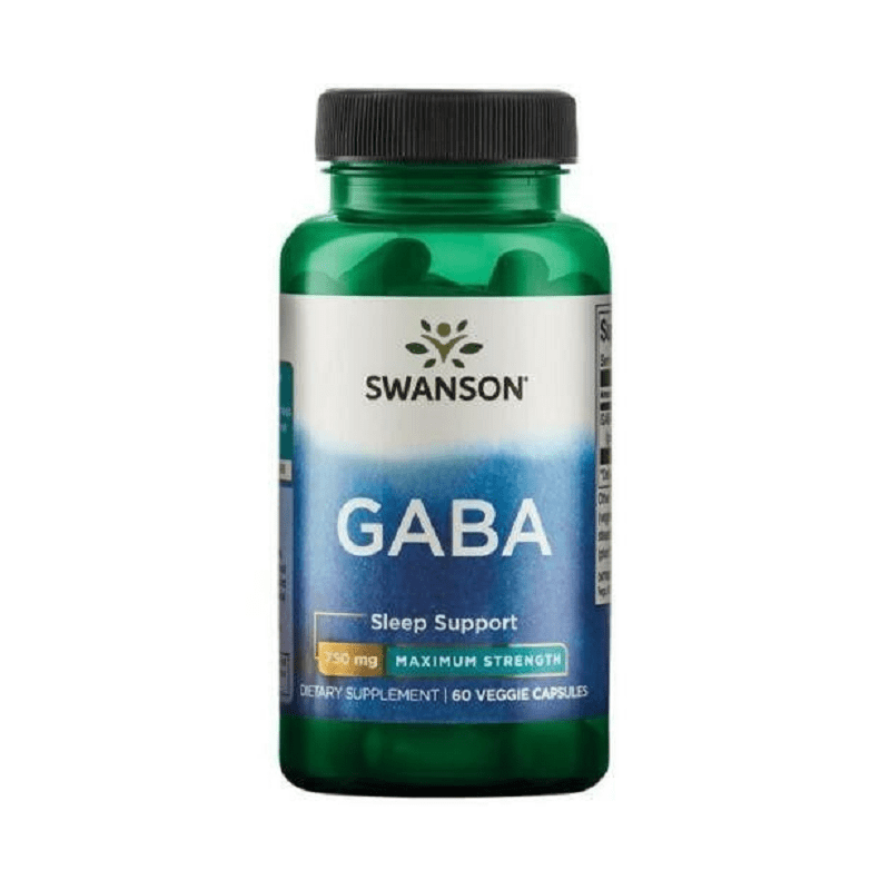 SWANSON GABA kapsulės 750 mg N60