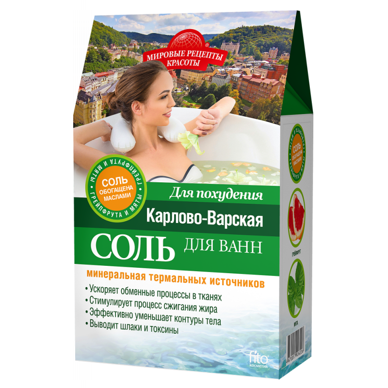 VANNISOOL KAALU LANGETAMISEKS KARLOVY VARY 500G - FITOKOSMETIK