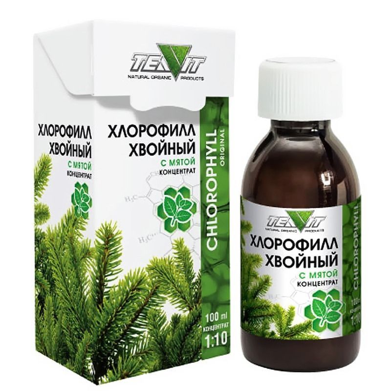 KLOROFÜLL PIPARMÜNDIGA 100ML - TEAVIT