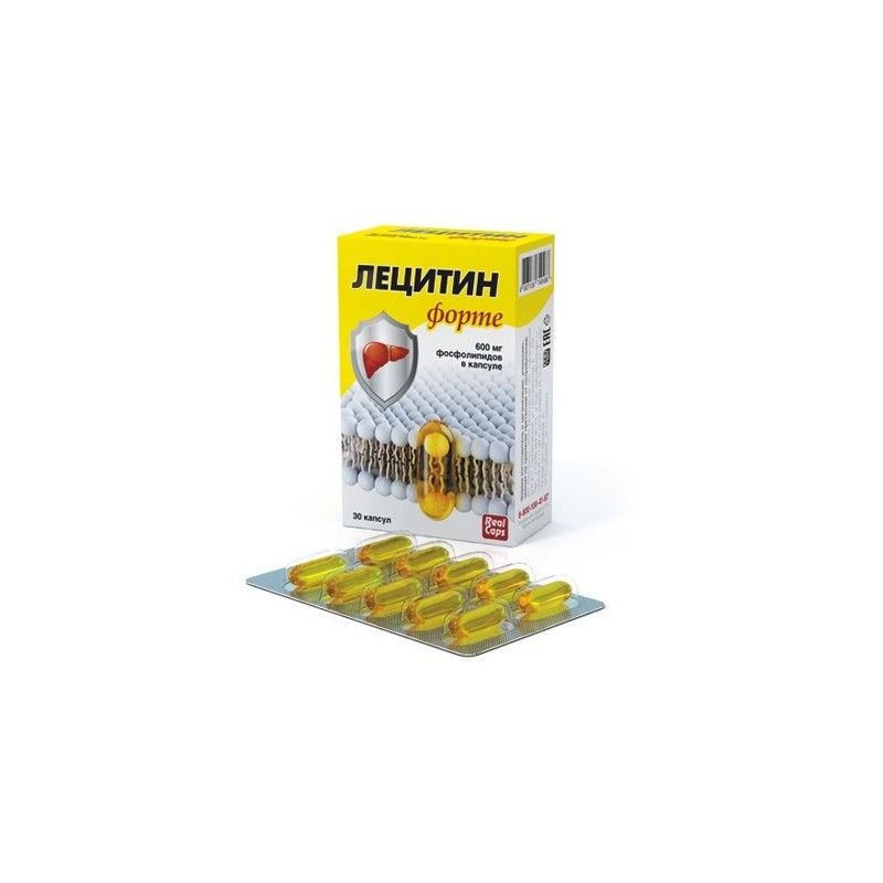 LETSITIIN FORTE KAPSLID N30 - REALCAPS
