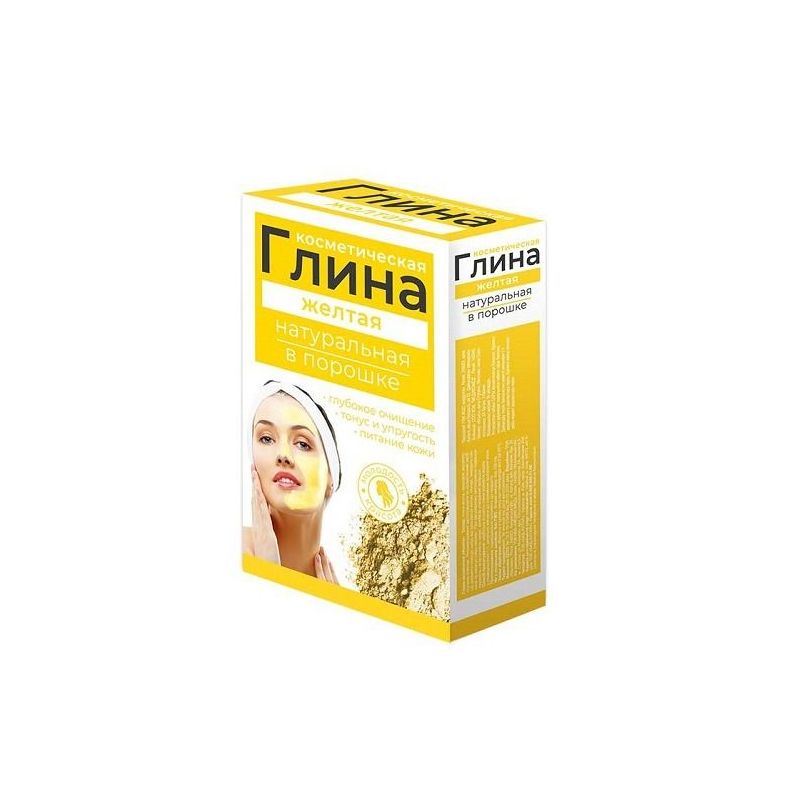 LOODUSLIK KOLLANE SAVIPULBER VANANEVALE NAHALE 100G MEDIKOMED 
