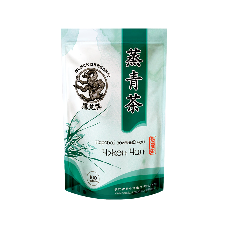 Must Draakon Aurutatud 100gr roheline tee( зелёный чай)