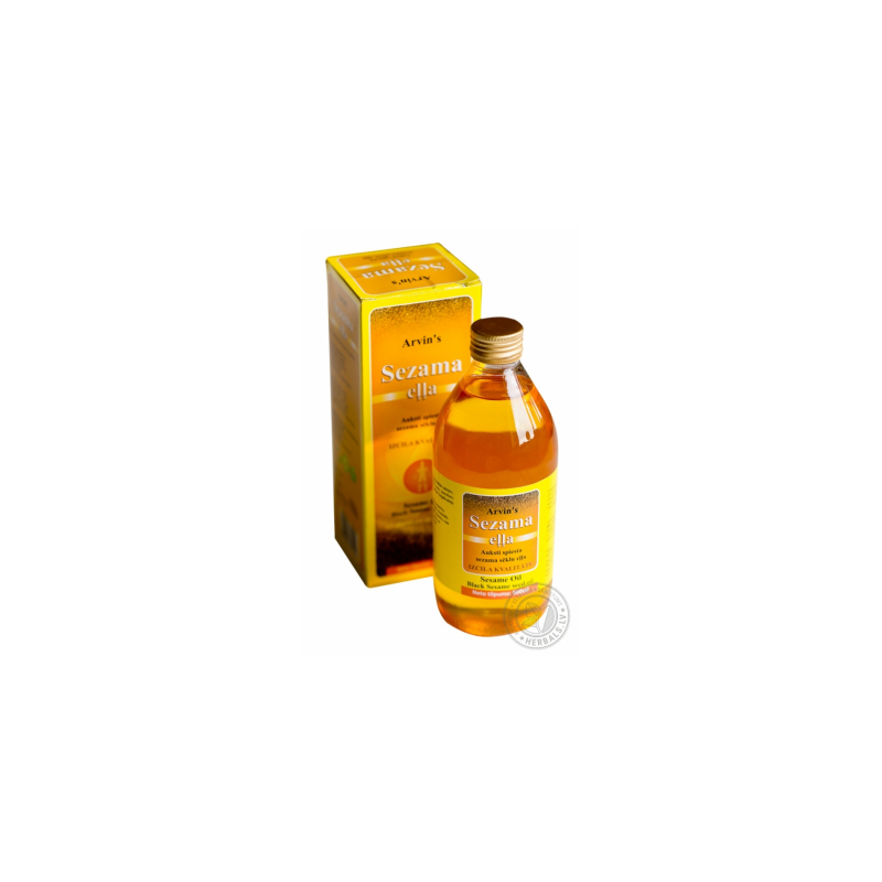 Mustade seesamiseemnte õli 500 ml - Sahul