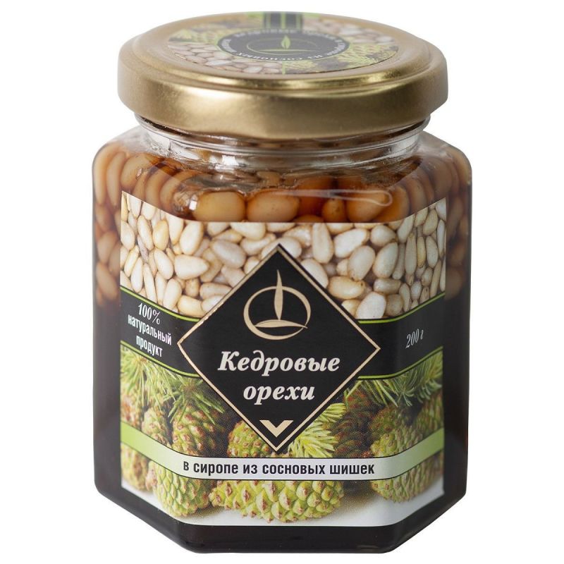 MÄNNIKÄBISIIRUPIS SEEDRIPÄHKLID 200G - Emeljanovskaja Biofabrika