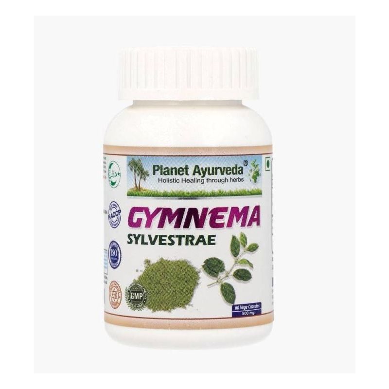 Planet Ayurveda Gymnema Sylvestre Organic kapsulės N60 1