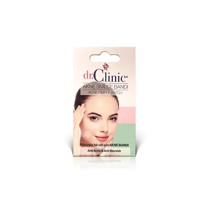 Dr Clinic spuogų pleistrai, 10 vnt.-ELEVITA