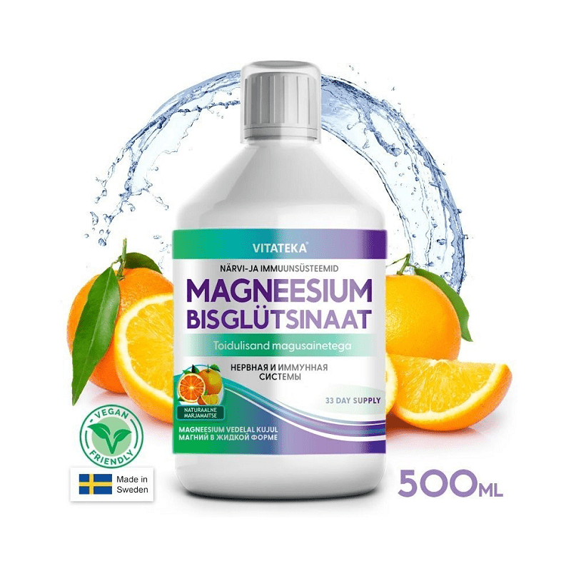 Magnio bisglicinatas, 500 ml - VITATEKA