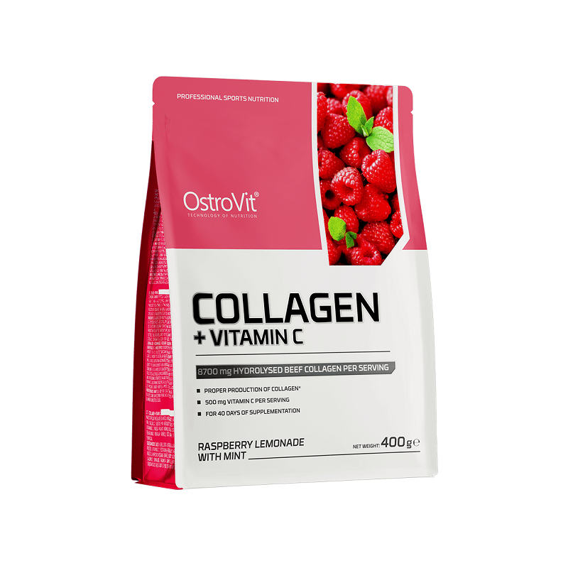 Kolagenas + vitaminas C milteliai 400 g - OstroVit