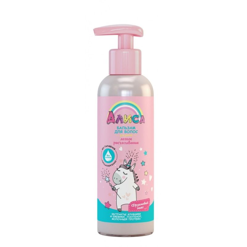 ALISA PUUVILJA MIX JUUKSEPALSAM LASTELE 140ML