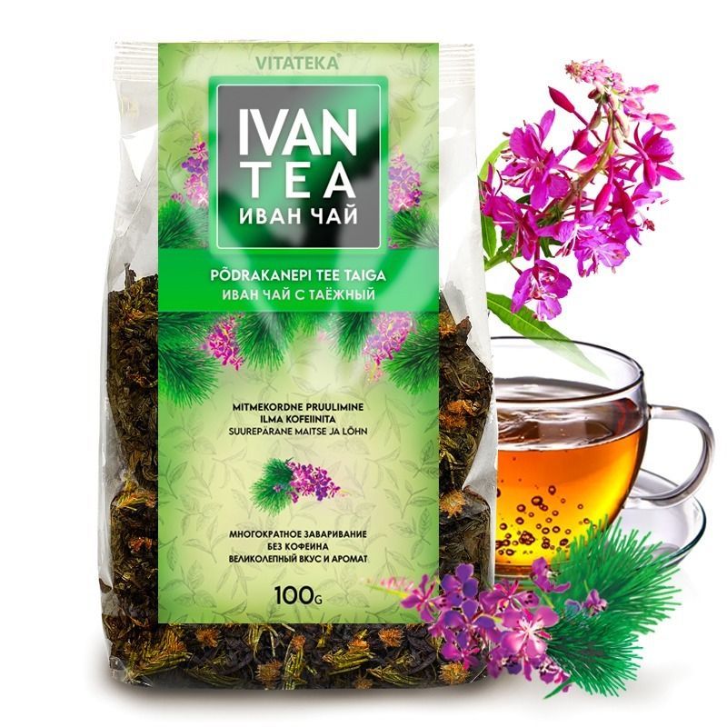 PÕDRAKANEPI TEE  "TAIGA" 100G VITATEKA ( ivan-chai- taiga )