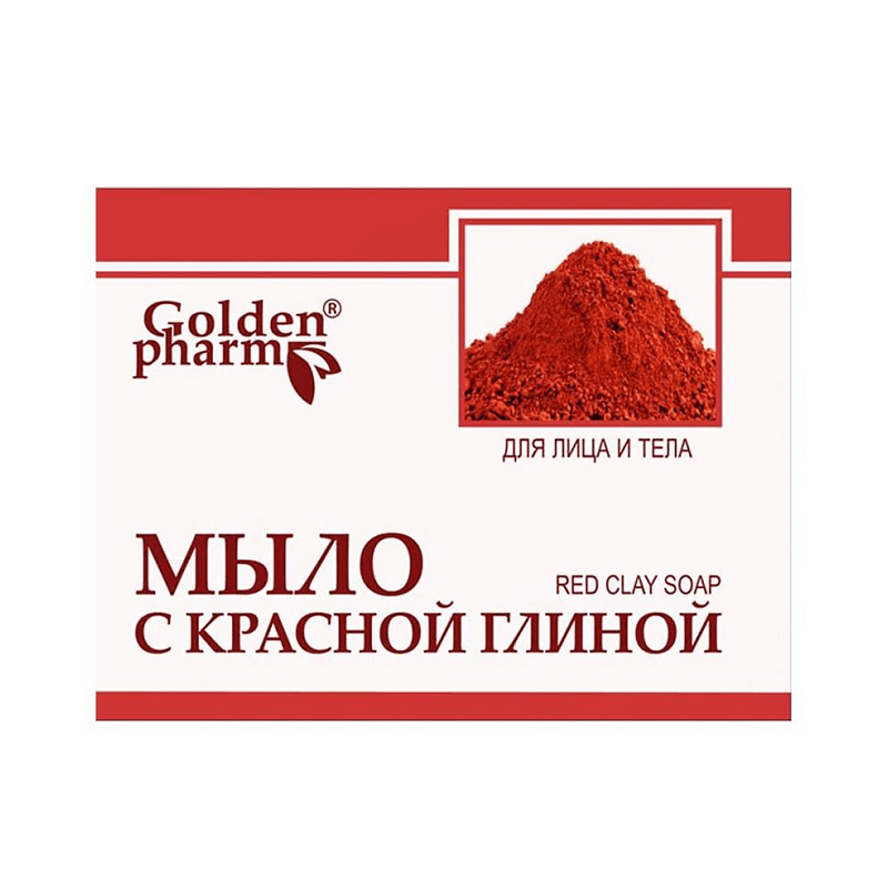 Red Clay Soap 70 g - Golden Pharm