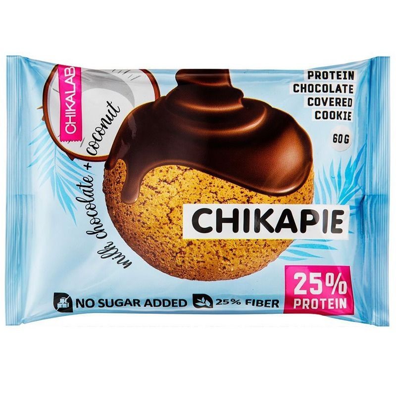 Chikalab Glasuuritud küpsised kookostäidisega, 60 g