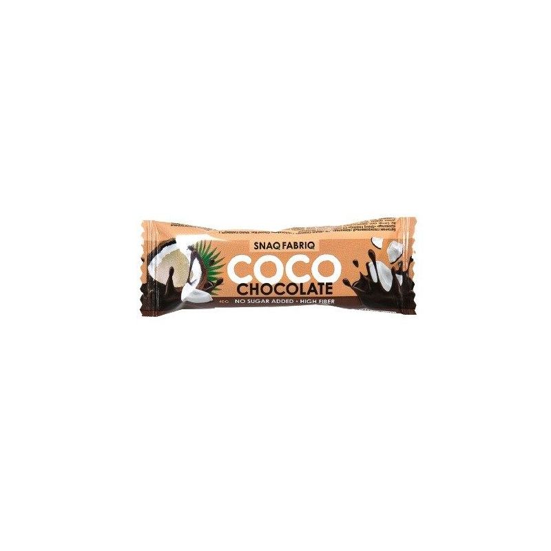 Glaseeritud šokolaadikookose vardik 40 g - Snaq Fabriq
