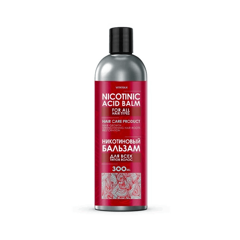 Nicotinic Acid Hair Balm, 300 ml - VITATEKA