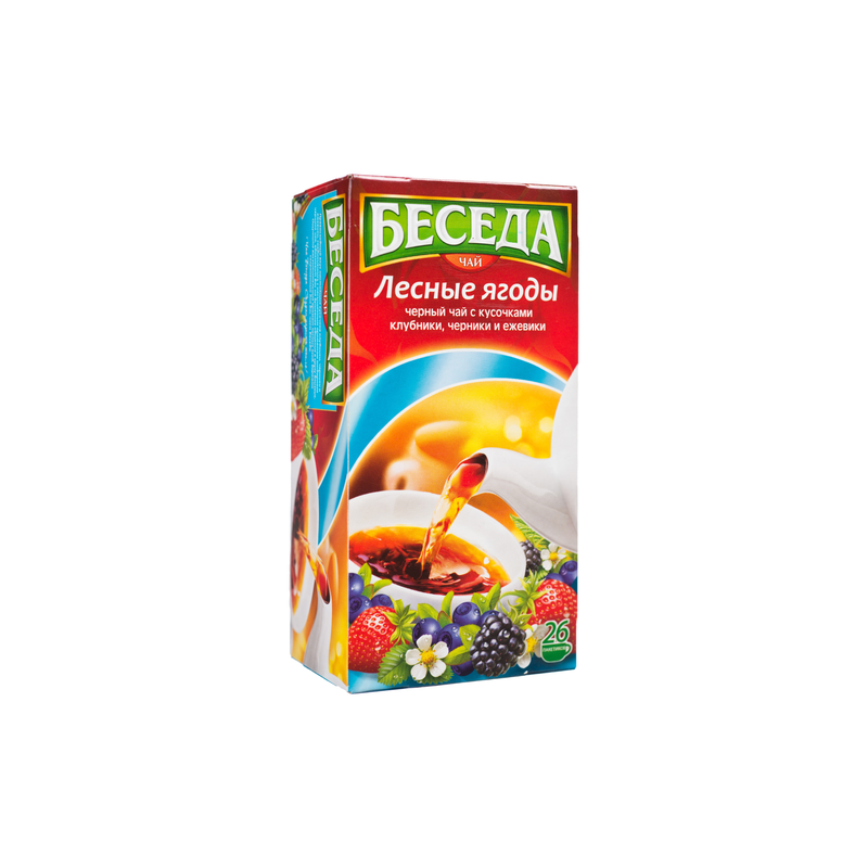Beseda must baikhovid tee metsa marjad 26p/1,5g ( lesnye jagody )( лесные ягоды )
