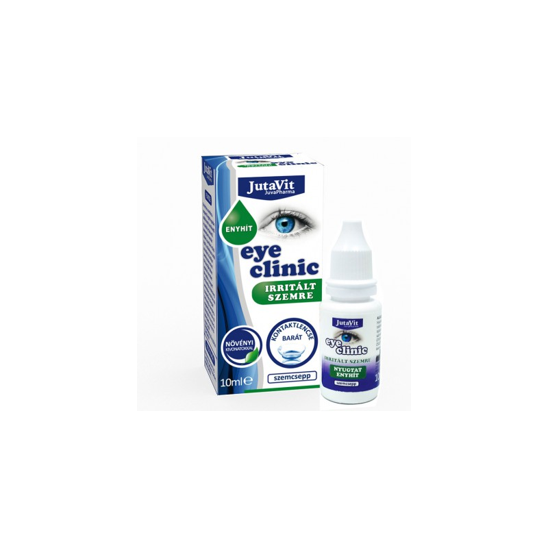 JUTAVIT EYE CLINIC SILMATILGAD ÄRRINUTUD SILMADELE 10ML 