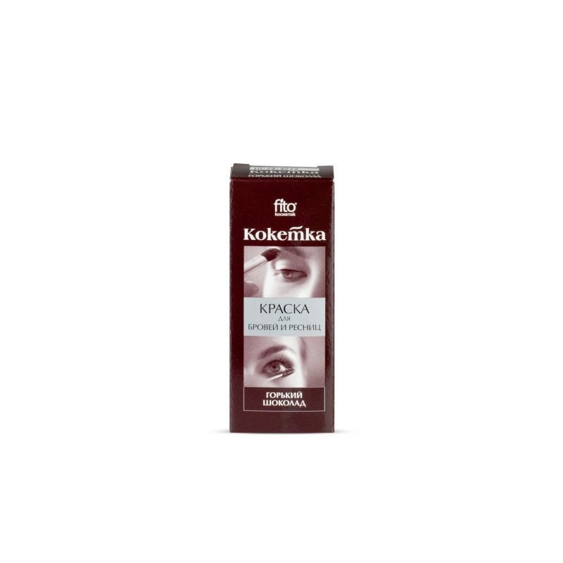 KOKETKA KULMUDE JA RIPSMETE MÕRU ŠOKOLAAD VÄRV 4ML+1,5G - FITOKOSMETIK