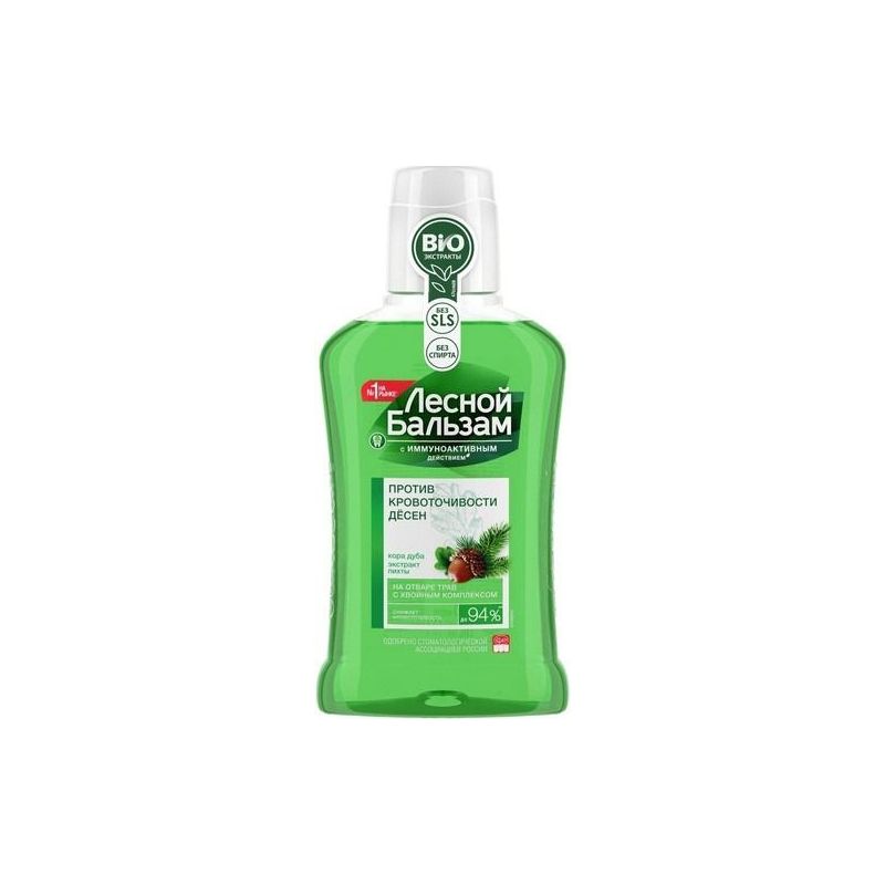 LESNOI BALSAM SUULOPUTUSVESI TAMMEKOOR JA NULG IGEMETE VEREJOOKSU VASTU 250ML - JUNILEVER