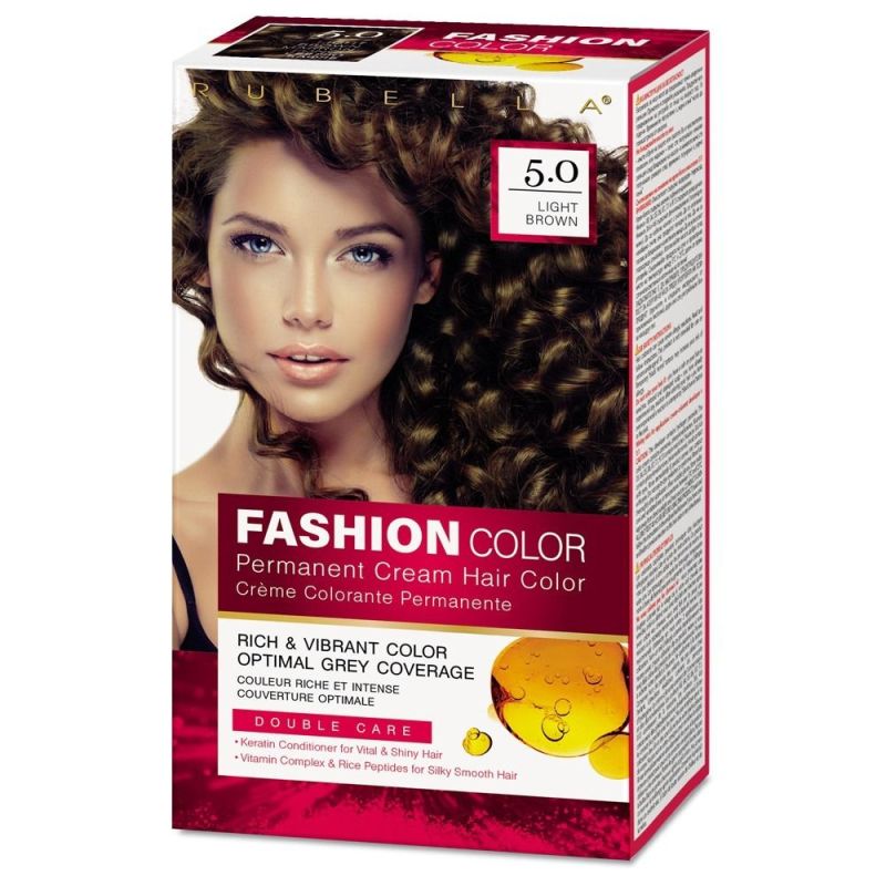 RUBELLA FASHION JUUKSEVÄRV HELE PRUUN 5.0 115ML