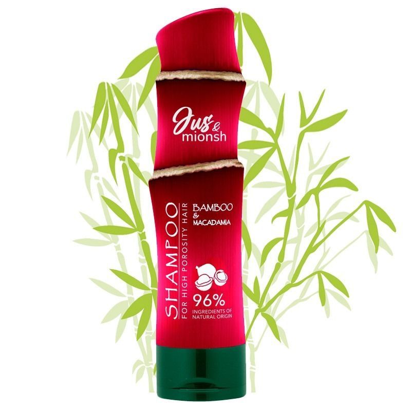 ŠAMPOON BAMBUUSE JA MACADAMIA 200ML